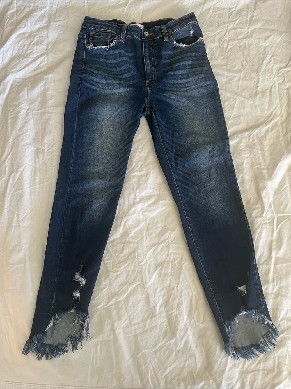 KanCan Jeans Womens 9/28 Medium Wash Blue - Picture 2 of 9